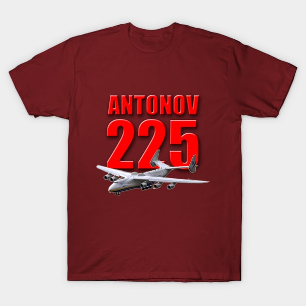 Antonov An-225 T-Shirt by Caravele